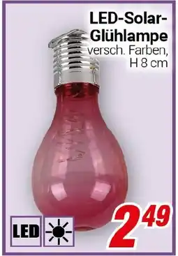 CENTERSHOP LED-Solar Glühlampe Angebot