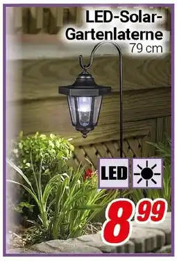CENTERSHOP LED-Solar Gartenlaterne Angebot