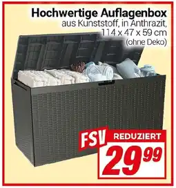 CENTERSHOP Hochwertige Auflagenbox Angebot