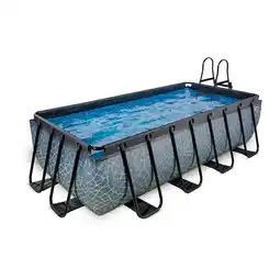 Netto Marken-Discount EXIT Frame Pool 400x200x100cm mit Filterpumpe, versch. Ausführungen Angebot
