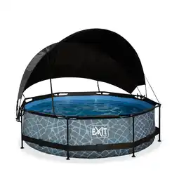 Netto Marken-Discount EXIT Frame Pool ø300x76cm mit Filterpumpe und Sonnensegel, versch Ausführungen Angebot