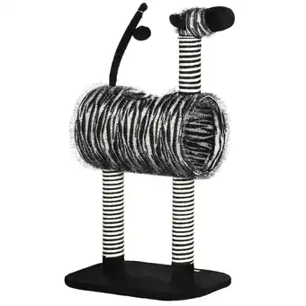 Netto Marken-Discount PawHut Kratzbaum Spanplatte, Jute, Plüsch (100% Polyester) Angebot