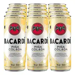 Netto Marken-Discount Bacardi Pina Colada 10,0 % vol 0,25 Liter Dose, 12er Pack Angebot
