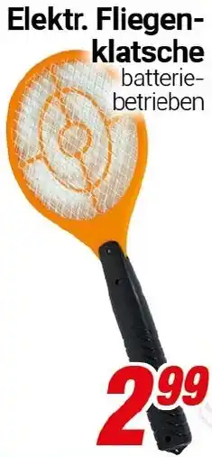 CENTERSHOP Elektr. Fliegenklatsche Angebot