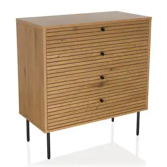 Netto Marken-Discount hjh LIVING Kommode LINNO K Melaminharzbeschichtete Spanplatte Angebot