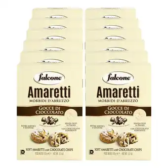 Netto Marken-Discount Falcone Amaretti Morbidi d‘Abruzzo Cioccolato 170 g, 12er Pack Angebot