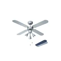 Netto Marken-Discount LED Deckenventilator, Zugschalter, Vor- & Rücklauf, 102 cm Angebot