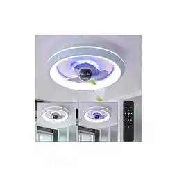 Netto Marken-Discount LED Deckenventilator, weiß, CCT, Fernbedienung, 48 cm Angebot