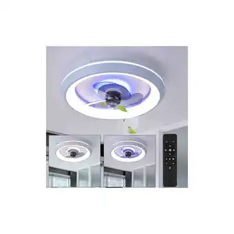 Netto Marken-Discount LED Deckenventilator, weiß, CCT, Fernbedienung, 48 cm Angebot