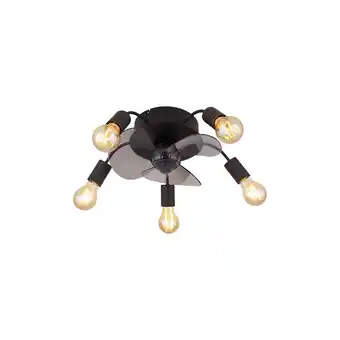 Netto Marken-Discount Deckenventilator, schwarz, Fernbedienung, D 42 cm Angebot