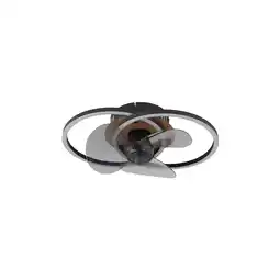 Netto Marken-Discount LED Deckenventilator, Fernbedienung, Holzoptik, L 42 cm Angebot