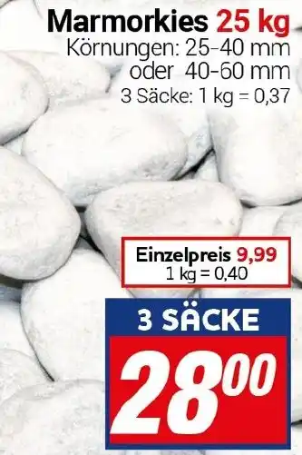 CENTERSHOP Marmorkies Angebot