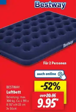 Lidl BESTWAY Luftbett Angebot