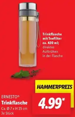 Lidl ERNESTO Trinkflasche Angebot