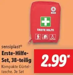 Lidl sensiplast Erste-Hilfe Set, 38-teilig Angebot