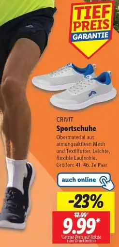 Lidl CRIVIT Sportschuhe Angebot