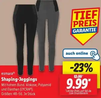 Lidl esmara Shaping-Jeggings Angebot