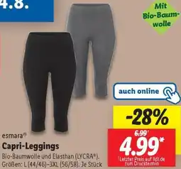 Lidl esmara Capri-Leggings Angebot