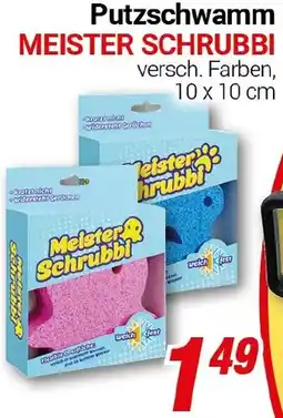 CENTERSHOP Putzschwamm MEISTER SCHRUBBI Angebot