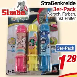 CENTERSHOP Simba Straßenkreide Angebot