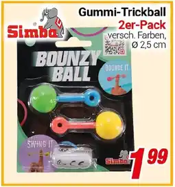 CENTERSHOP Simba Gummi-Trickball Angebot