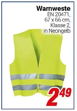 CENTERSHOP Warnweste Angebot