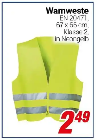 CENTERSHOP Warnweste Angebot