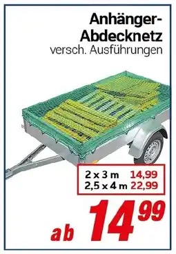 CENTERSHOP Anhänger Abdecknetz Angebot