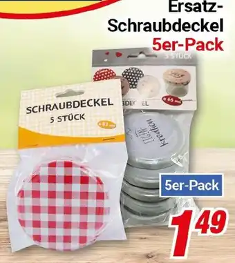 CENTERSHOP Ersatz Schraubdeckel 5er-Pack Angebot