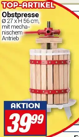 CENTERSHOP Obstpresse Angebot