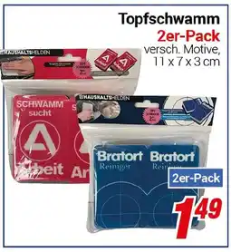 CENTERSHOP Topfschwamm Angebot