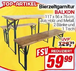CENTERSHOP Bierzeltgarnitur BALKON Angebot