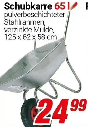 CENTERSHOP Schubkarre Angebot