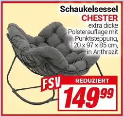 CENTERSHOP Schaukelsessel CHESTER Angebot
