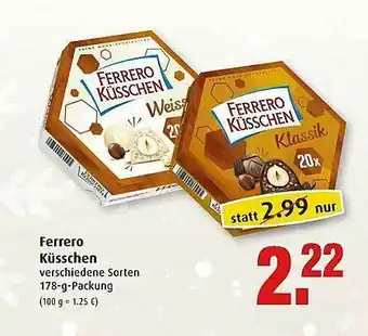 Markant Ferrero Küsschen Angebot