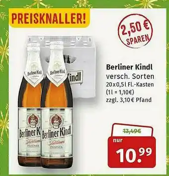 Markgrafen Berliner Kindl Angebot