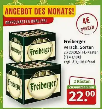 Markgrafen Freiberger Angebot