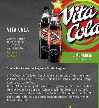 Markgrafen Vita Cola Angebot