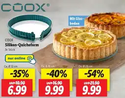 Lidl COOX Silikon-Quicheform Angebot