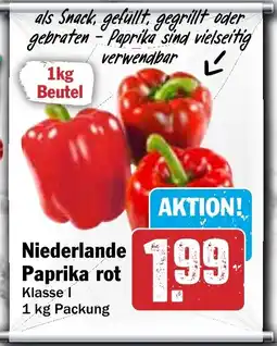 HIT Niederlande Paprika rot Angebot