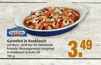 Markant Frisch & Fein Garnelen In Knoblauch Angebot