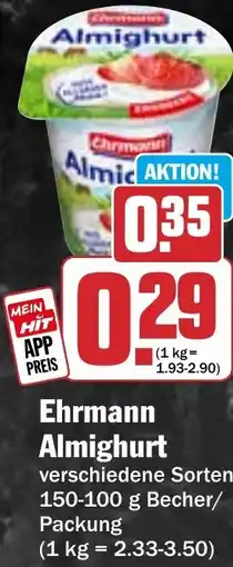 HIT Ehrmann Almighurt Angebot