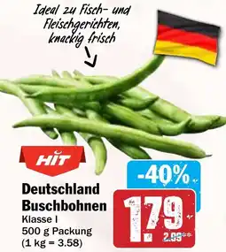 HIT Deutschland Buschbohnen Angebot