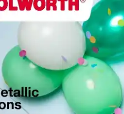 Woolworth Ballons Metallic Angebot