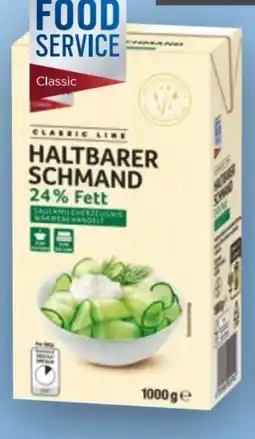 Handelshof Edeka Foodservice Haltbarer Schmand Angebot