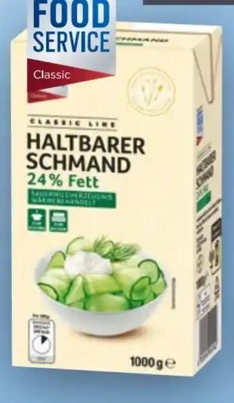 Handelshof Edeka Foodservice Haltbarer Schmand Angebot