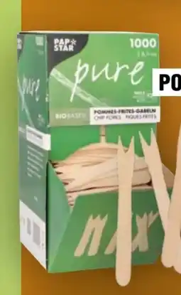 Handelshof Papstar Pure Pommes-Frites-Gabeln Angebot