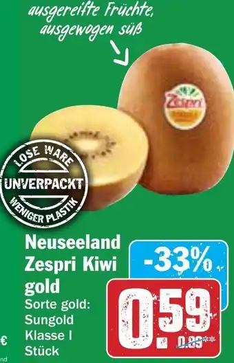 HIT Neuseeland Zespri Kiwi gold Angebot