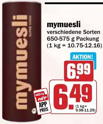 HIT mymuesli Angebot