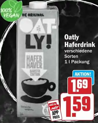 HIT Oatly Haferdrink Angebot